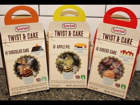 Sorini Italia Twist & Cake: Chocolate Cake, Apple Pie & Cheese Cake Review