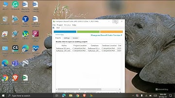 How to creat a project in HampsonRussel software