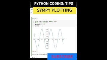 PYTHON PLOTTING SYMPY MATPLOTLIB SCATTER PLOT | SYMBOLIC PYTHON| #coding #short #trending #viral