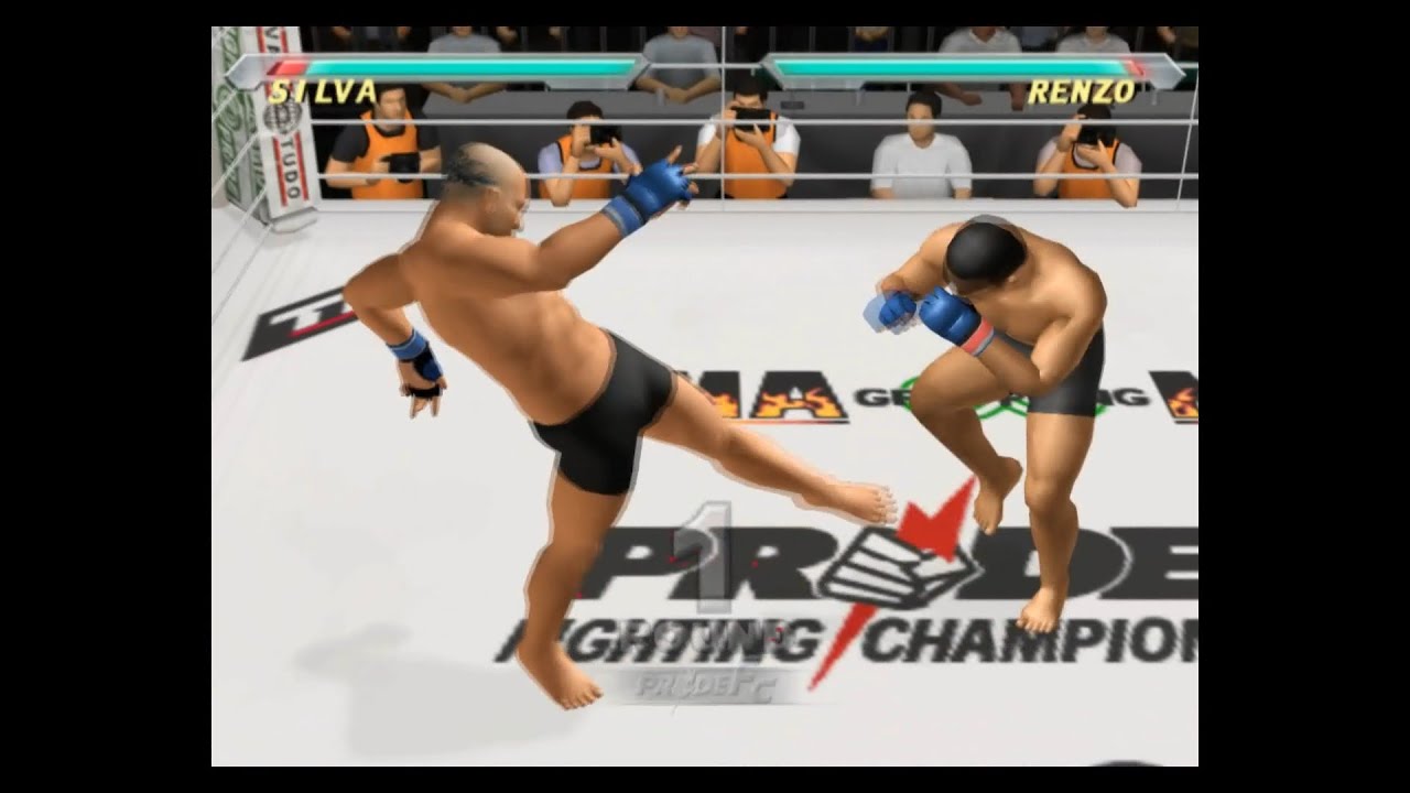 Playstation 2 Pride Fc Fighting Championships Gameplay Sample Pcsx2 Youtube