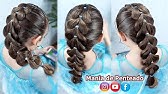 Hairstyle for girls with faux braid diadem and colored elastics - thptnganamst.edu.vn