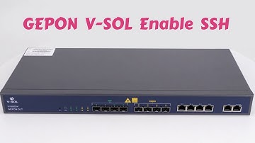 How to Enable SSH in V SOL V1600G1 GEPON | Urdu