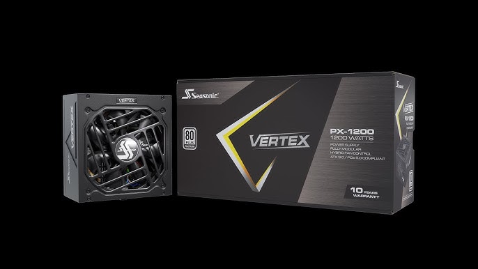 Unleash the Power: Seasonic Vertex GX PSU - Game Changer for High-End PCs!  