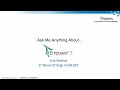 Empower tips webinar  ask me anything about custom fields in empower software
