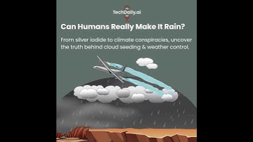 𝗖𝗮𝗻 𝗵𝘂𝗺𝗮𝗻𝘀 𝗿𝗲𝗮𝗹𝗹𝘆 𝗺𝗮𝗸𝗲 𝗶𝘁 𝗿𝗮𝗶𝗻?