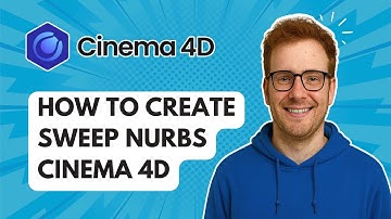 Hoe maak je Sweep NURBS Cinema 4D [2025-gids]