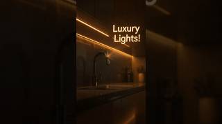 Ultra-Slim Motion Sensor Lights 💡 Luxury Kitchen Upgrade! #shortsfeed