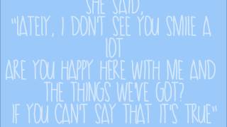 The Script - It&#39;s Not Right For You Lyrics