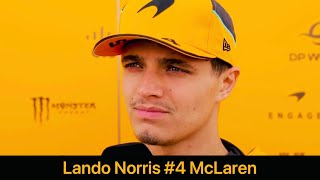 F1 2024 Lando Norris Bahrain Testing Interview