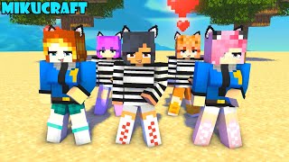 simple dimple prison and cops aphmau change - minecraft animation #shorts