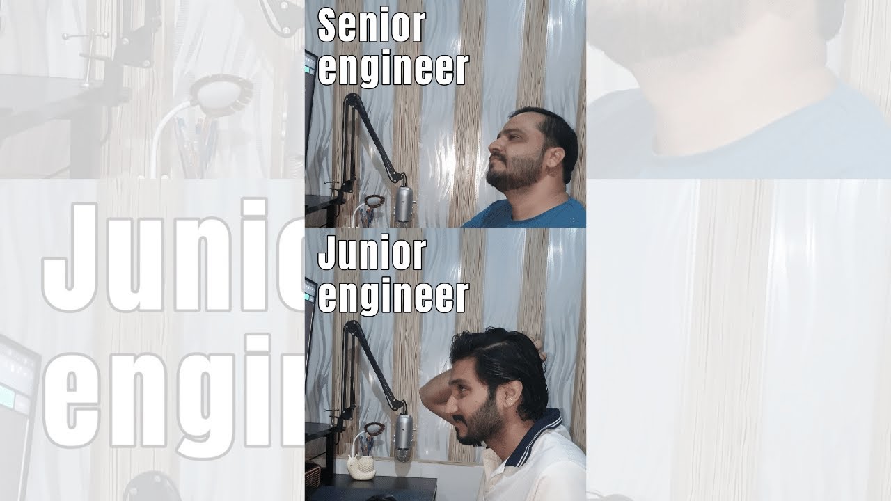 Senior programmers vs junior #shorts developers