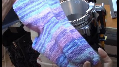 Circular Sock Machine Quick Start Step 6 Overview of Knitting Your First Sock by Diana Sullivan