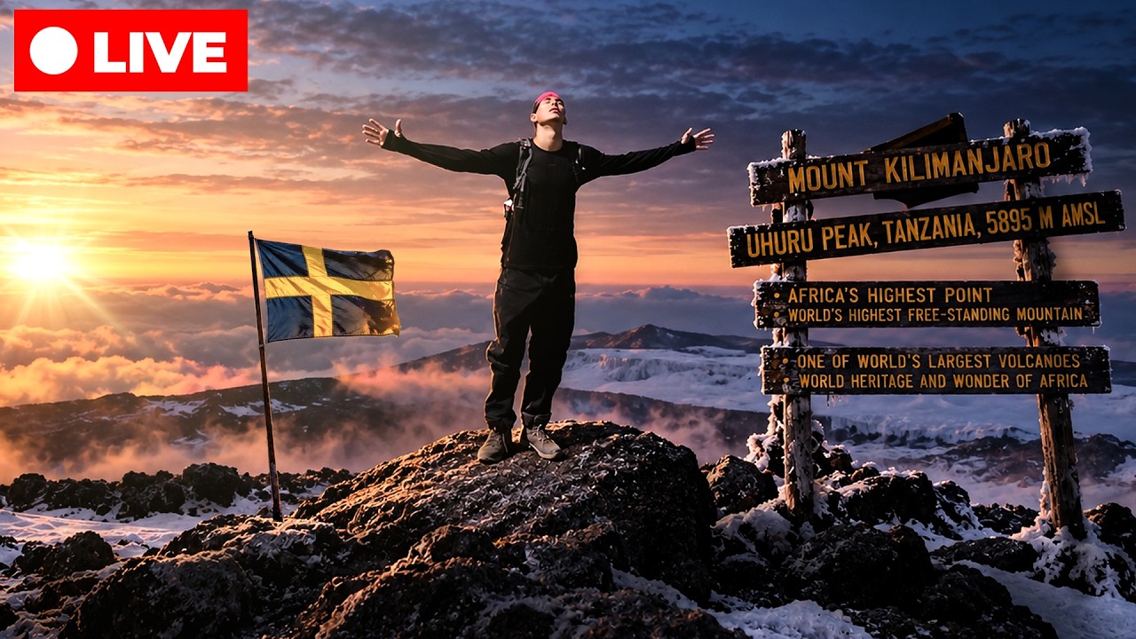 FINAL CLIMB TO THE TOP OF AFRICA'S TALLEST MOUNTAIN 🏔️ | KILIMANJARO | DAY 5