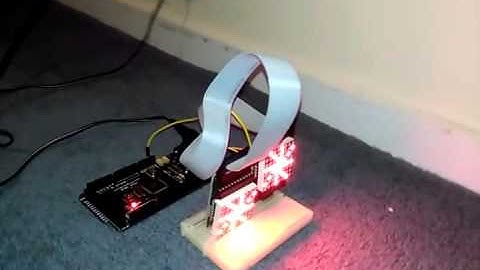 8x8 LED Matrix powered by Arduino