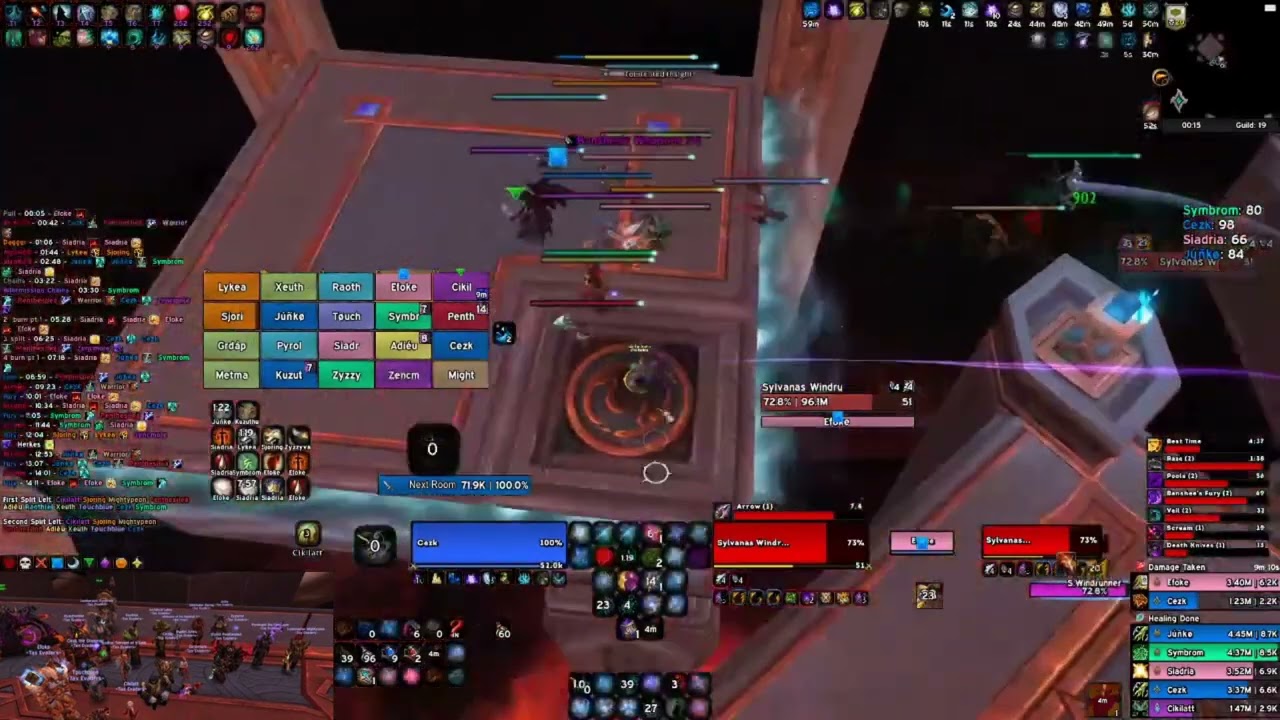 Tax Evaders - Twisting Nether vs. Sylvanas Windrunner Mythic / First Kill Shaman POV