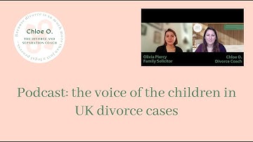 The voice of the child in UK divorce cases