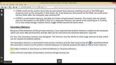 Class 6 Computer Unit 2 Lesson 17 Aug 2020