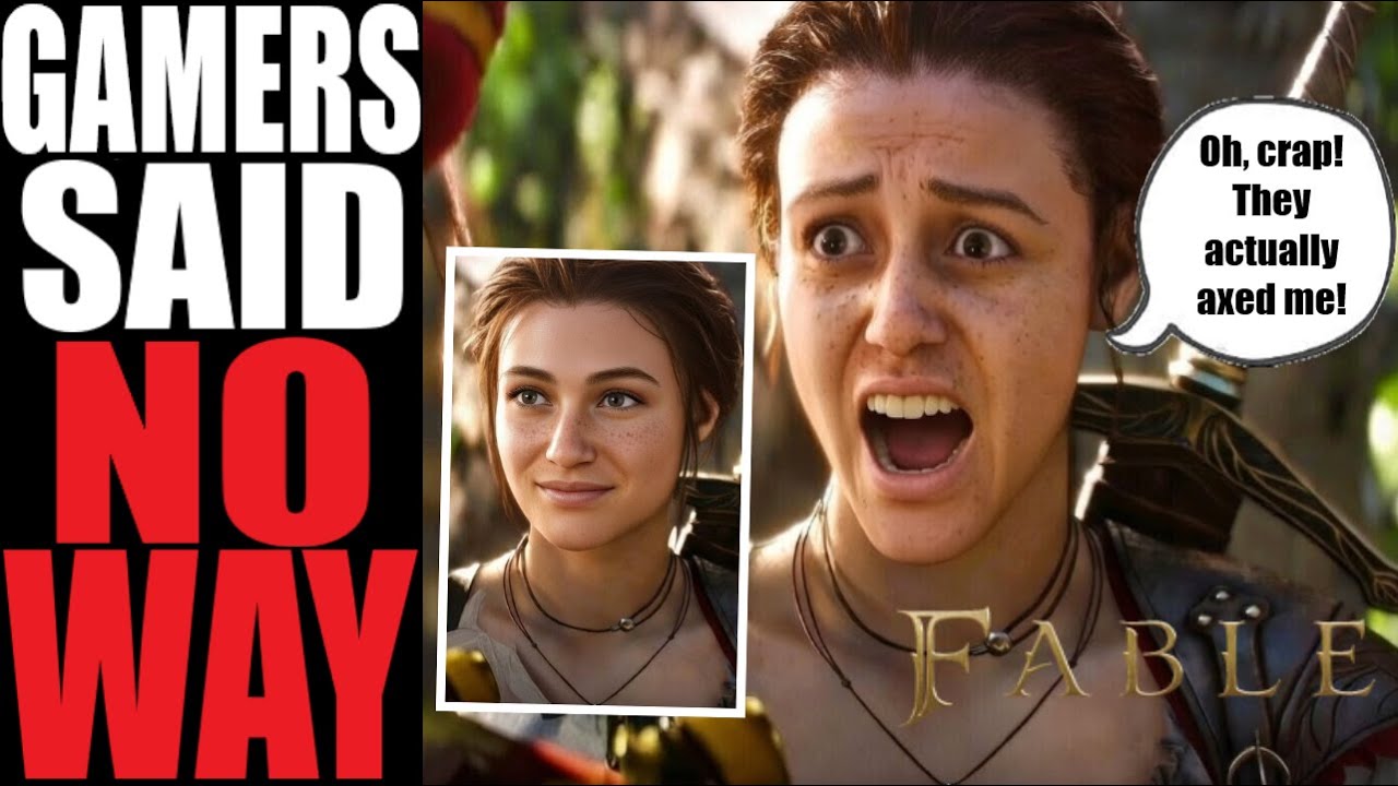 Fable SUBMITS to the chuds & ABANDONS the MoDeRn AuDiEnCe. Xbox BACKED DOWN on ugly girl boss