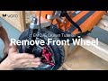 TUTORIAL: How To Remove The Front Wheel for the EMOVE Cruiser Electric Scooter