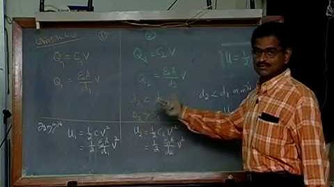 SubbiahPandian  Beyond Mechanical Universe Part 30   Potential and Capacitane 8