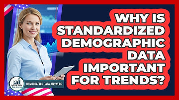 Why Is Standardized Demographic Data Important for Trends?