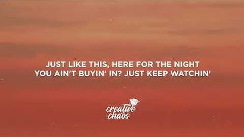 Thumbnail of TATE MCRAE - JUST KEEP WATCHING (2025) LYRICS