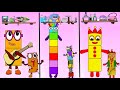 Oh no!! HELP Sprunki numberlock phasse 2,7,3vs Om Nom Pizza Glich Miku/ Incredibox Sprunki Animation