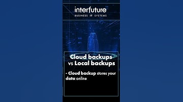 Data backups: they could save your business!