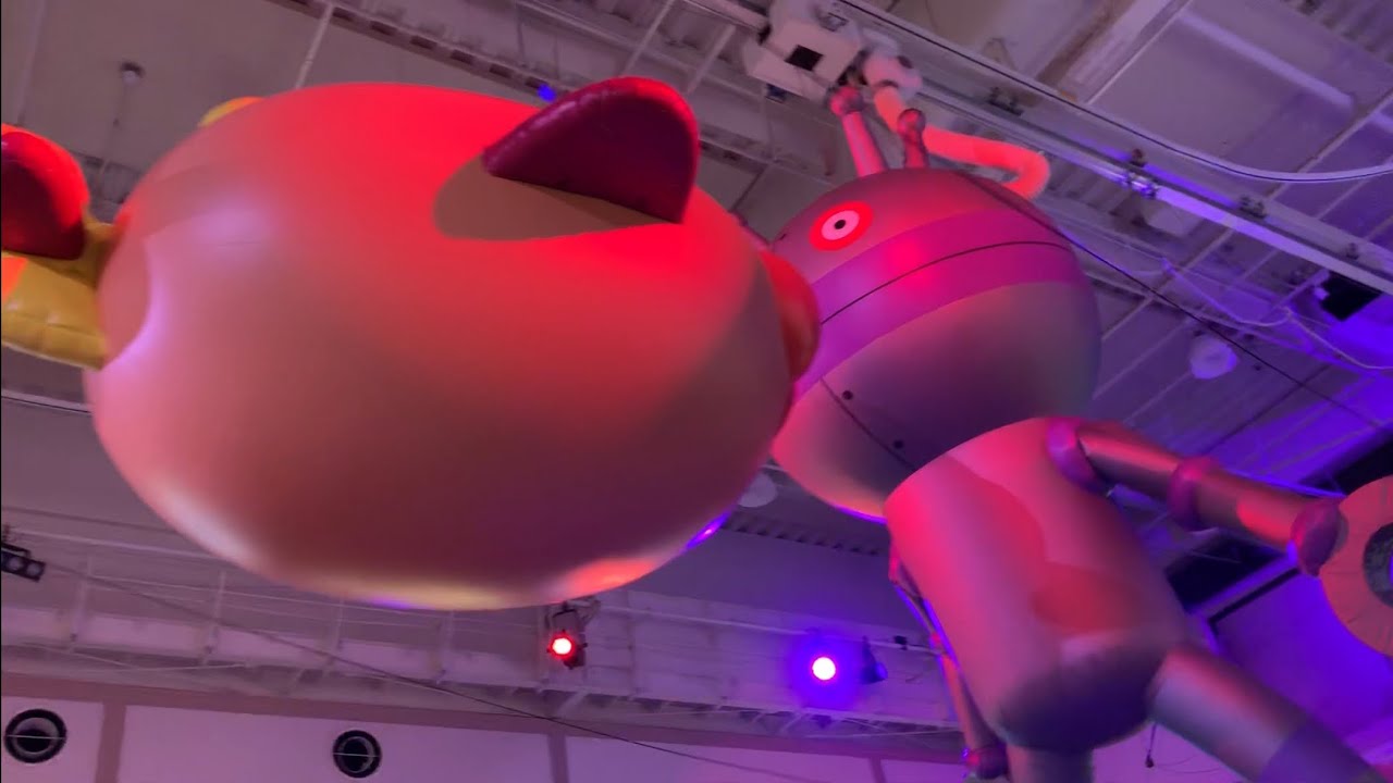 【がんばれ！アンパンマン号】アンパンマン号VSだだんだん@横浜アンパンマンこどもミュージアム　yokohama anpanman children's museum