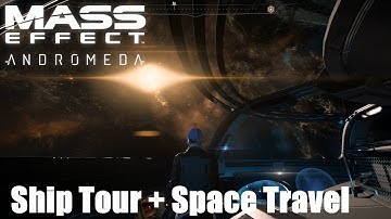 Mass Effect Andromeda: A Tour Through Your Ship (Ultra Settings Gameplay)