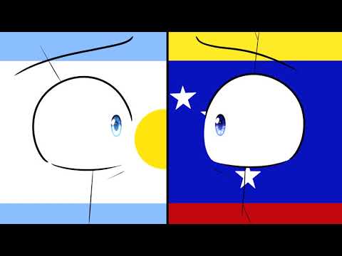 Humans | meme | countryhumans | PMV | Argentina - Venezuela - Humans | meme | countryhumans | PMV | Argentina - Venezuela