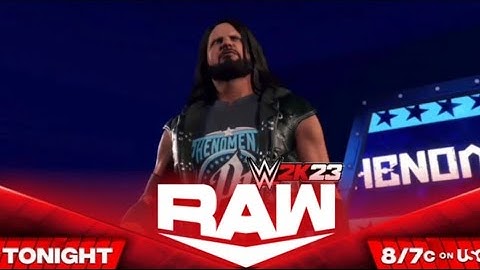 WWE 2K23 Custom Raw Intro  - Universe Mode