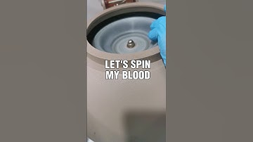 Centrifugating my own blood to check my lipid profile #laboratory #mls #cls #medtechstudent #medtech