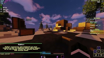 Getting destroyed by a hacker | Hypixel Skywars