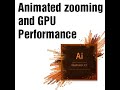 08. Animated zooming and GPU Performance - Adobe Illustrator CC Tutorial for Beginners