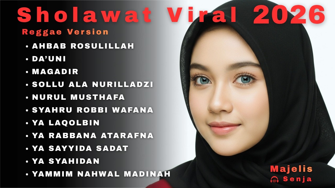 Sholawat Viral Paling Di Cari 2026 🎶 Sholawat Viral Tiktok Terbaru 2026 🔥 Live Reggae 🎸 Ya Laqolbin.