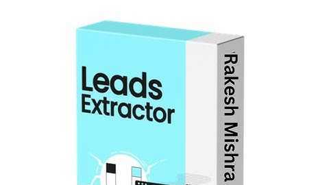 Business Lead Extractor by Rakesh Mishra