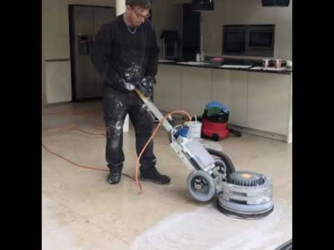 Polishing Limestone Floors