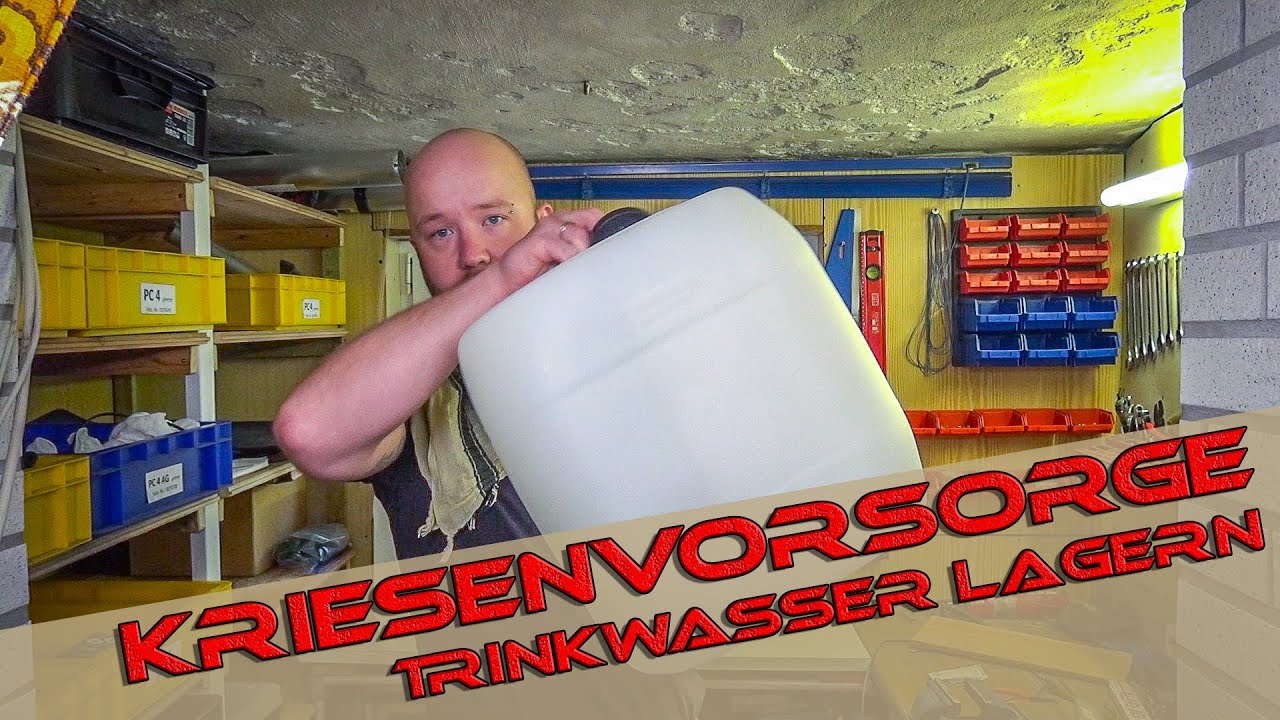Wasser lange haltbar machen und einlagern | Trinkwasser   Wasseraufbereitung | Krisenvorsorge ...