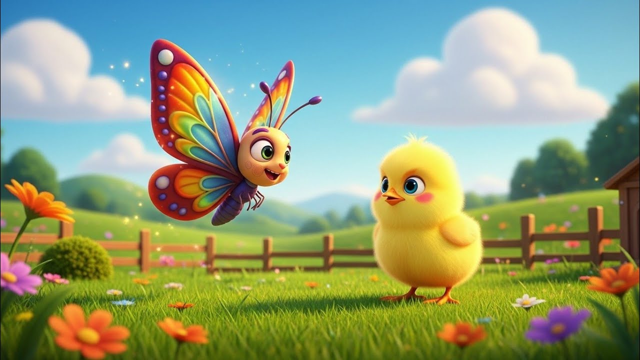 A Tiny Chick and the Big World | Moral Story for Kids - YouTube