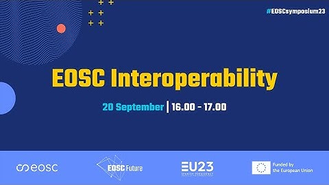 EOSC Interoperability