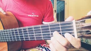 Tutorial Guitar 3ahd Asdiqae تعليم اغاني الكرتون القديمة عهد الأصدقاء أسهل طريقة للمبتدئين