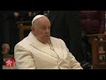 Prayer before the Salus Populi Romani icon -- "Golden Rose" gift, 8 December 2023, Pope Francis
