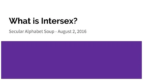 Preview - What is Intersex? w/ Kimberly Saviano