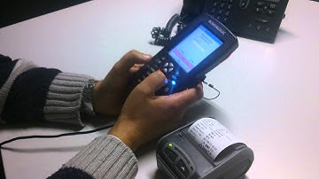 VAN Master Tutorial movie 1: How to connect a mobile printer