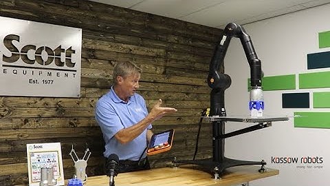 Kassow Robots 7th Axis Collaborative Robot - Pro Tip by Scott Equipment Company, KR partner (USA).