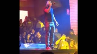 Adrien Broner Drunk On Stage At Club