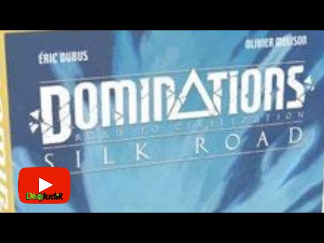 Dominations :Road to Civilization - Extension :Silk Road - Holy Grail Games  - YouTube