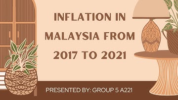 BEEB1013 (Q) A221 - INFLATION IN MALAYSIA FROM 2017 TO 2021 (GROUP 5)