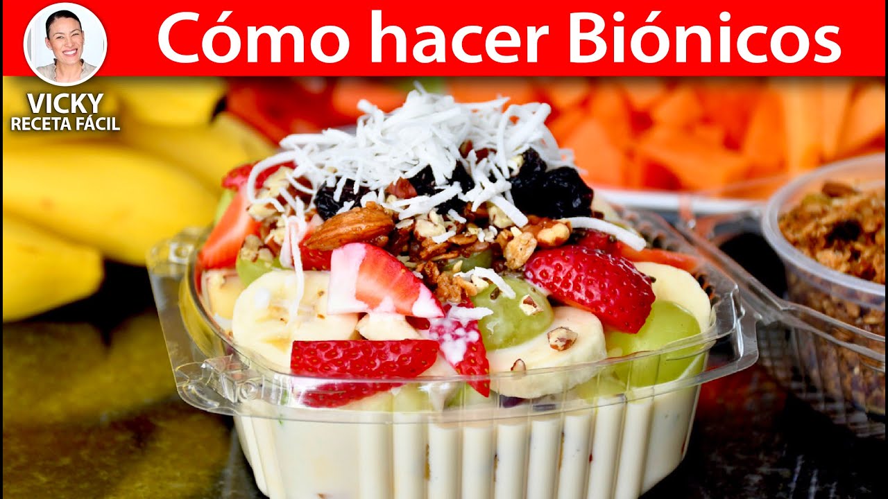 BIÓNICOS PARA NEGOCIO y CREMA PARA BIÓNICOS Vicky Receta Fácil YouTube